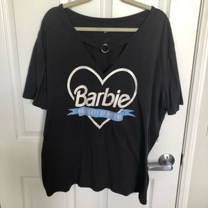 Barbie print shirt